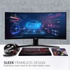 ViewSonic VX3418-2KPC 34 Inch Ultrawide Curved 1440p 1ms 180Hz Gaming Monitor with AMD FreeSync Premium, Eye Care, HDMI and Display Port - 4 of 4