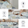 Area Rug, Rugs for Living Room, Washable Rug, Vintage Rugs for Entryway, Traditional Floor Cover, Thin Carpet, Kitchen Distressed Non Slip Mat - 4 of 4