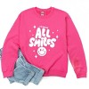 Simply Sage Market S.W.Smiley All Smiles Smiley Face Sweatshirt - 3 of 4
