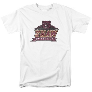 Men's Shaw University Official Distressed Primary Logo T-Shirt - 1 of 4