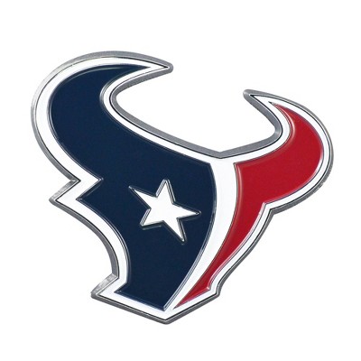 NFL Houston Texans 3D Metal Emblem