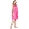 Casual Nights Women's Tricot Sheer Lace Sleeveless Nightgown - 2 of 4
