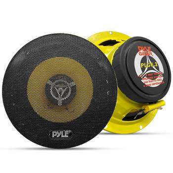 Pyle Car Two Way Speaker System - Yellow