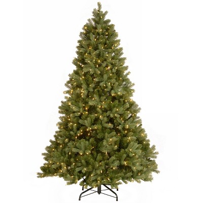 7.5' Prelit Douglas Fir Artificial Christmas Tree with Dual Color LED Lights