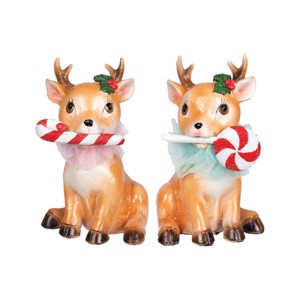Gallerie II Baby Reindeer Figurine Set of 2 - 1 of 1