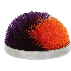 Pavilion Gift Company - Purple & Orange - 2.75" Pom Pom Lid - Decorative Objects - 1 of 4
