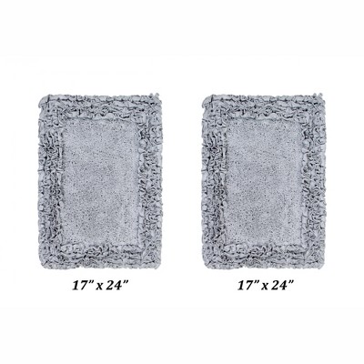 Better Trends Shaggy Border Bath Rug 100 Cotton 2 Piece Set 17 X   GUEST A8db4375 38c2 43af 8e0f 6938e40dc3e0