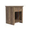 Galano Oller 1-Drawer Nightstand (23 in. H x 18.7 in. W x 15.7 in. D) in Knotty Oak, Dusty Gray Oak (Set of 2) - 4 of 4