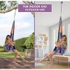 Sensory Swing for Kids,Dual-Layer Therapy Swing for Autism, ADHD & Sensory Needs, Calming Hug Effect, Indoor/Outdoor Use, Supports Up to 300 lbs - 4 of 4
