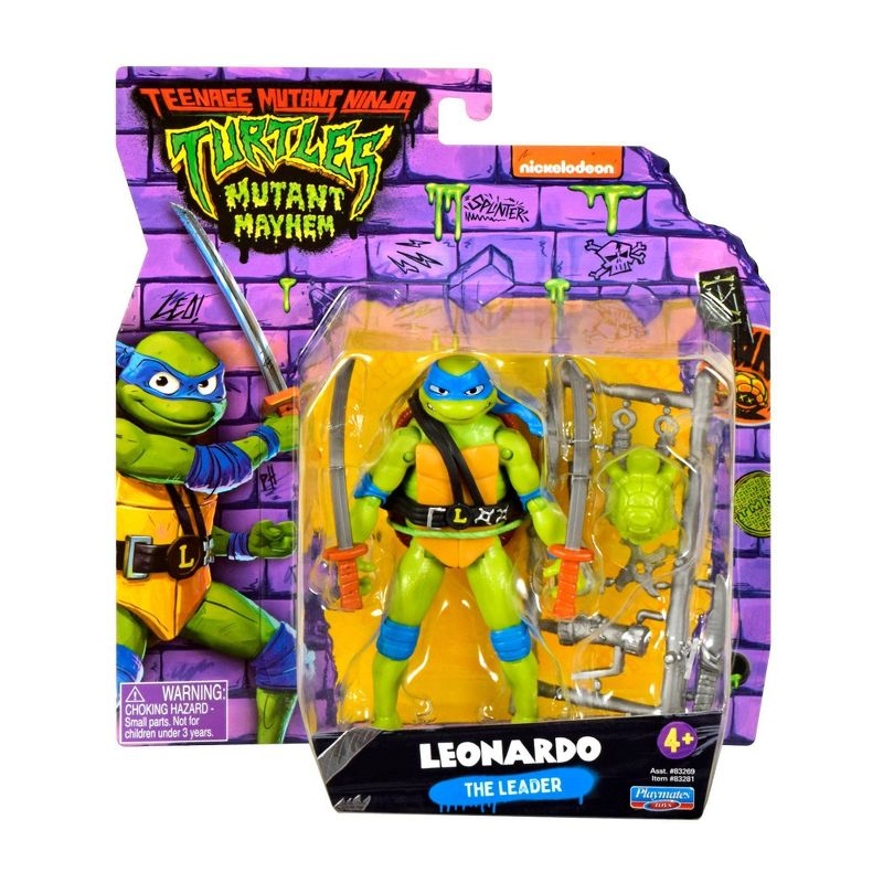 Teenage Mutant Ninja Turtles: Mutant Mayhem Leonardo Action Figure, 3 of 11