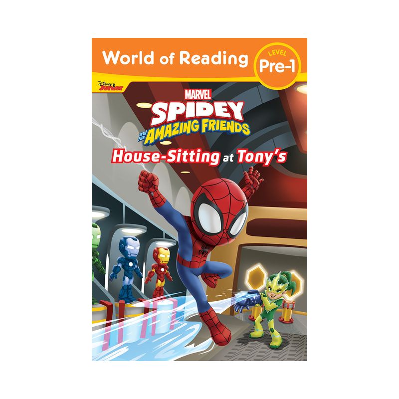 WOR: Spidey and His Amazing Friends: Housesitting at Tony&#8217;s - by Disney Books (Paperback), 1 of 2