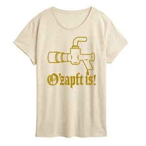 Women's - Instant Message - Oktoberfest Ozapft Is Short Sleeve Graphic T-Shirt - 1 of 4