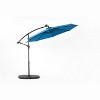 PAGED 10FT Offset Patio Umbrella Modern Market Umbrella with Tilt, Crank and 8 Steel Ribs for Garden, Base Not Included - 2 of 4