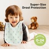 KeaBabies 8-Pack Hallo Baby Drool Bibs , Baby Bibs for Boys, Girls, Pull-on Bibs for Baby Boy, Baby Girl, Baby Bib Unisex - 2 of 4