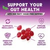 Sugar Free Fiber Gummies for Adults, Daily Prebiotic Natural Soluble Fiber Supplement & Digestive Health Support - 120 Gummies - 4 of 4