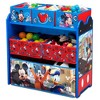 Delta Children Mickey Mouse 6 Bin Toy Organizer - 2 of 4