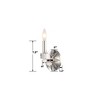 Crystorama Lighting Carson 1 - Light Sconce in  Polished Nickel - 2 of 2