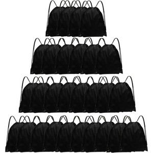 Bulk Drawstring Bags for Party Favors, Lightweight Sackpacks for Gym, School Events, Team Sports & Giveaways - 1 of 4