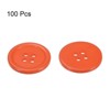 Unique Bargains Resin DIY Craft Flat 4-Hole Sewing Buttons 100 Pcs - 3 of 4