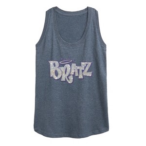 Women's - Bratz - Bling'd Out Logo Graphic Racerback Tank - 1 of 4