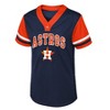 MLB Houston Astros Girls' Henley Jersey - 2 of 3