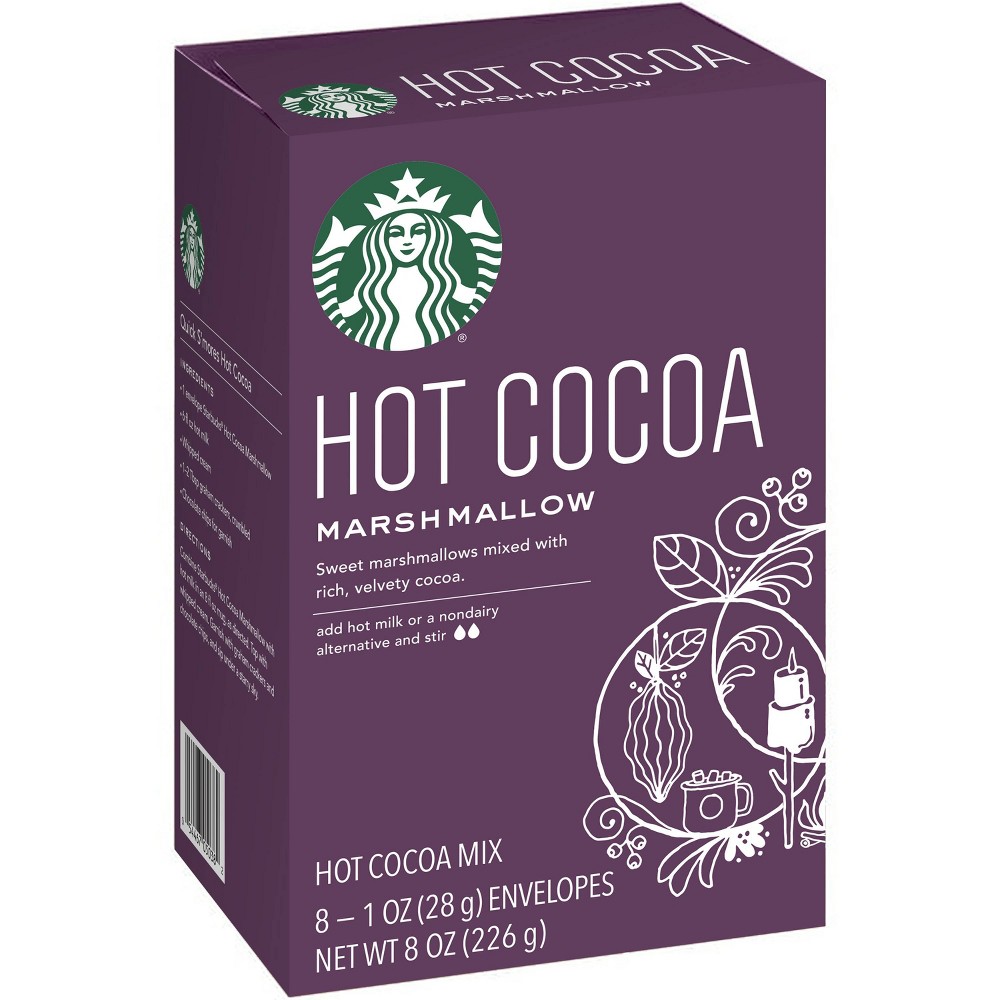 UPC 054467050382 product image for Starbucks Marshmallow Hot Cocoa Mix - 8ct | upcitemdb.com