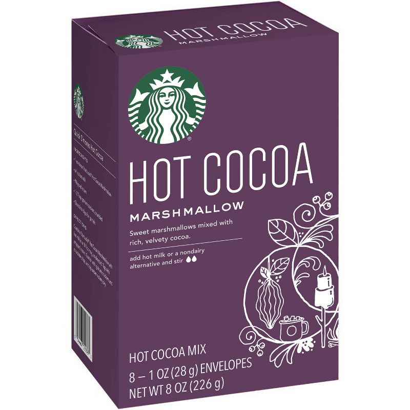 Starbucks Marshmallow Hot Cocoa Mix - 8ct, 1 of 4