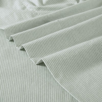 Spring Green Cotton Percale Queen Sheet Set