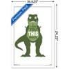 Trends International David Olenick - Love You Framed Wall Poster Prints - 3 of 4