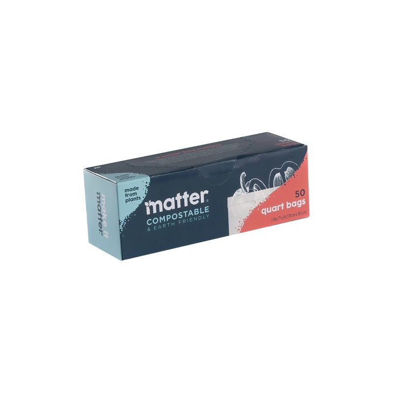 Matter Compostable Quart Bags - 50ct, 3 of 6