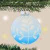 Craftoutlet.Com 3.5 Inch Pastel Frosted Ball Frosted Ombre Tree Ornaments - 3 of 3