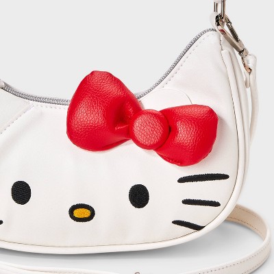 Girls' Hello Kitty Shoulder Bag - White - image 5