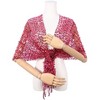 INSPIRE CHIC Women's Sequin Shawls and Wraps for Evening Dresses Fringed Sparkly Scarf 1Pc - 3 of 4