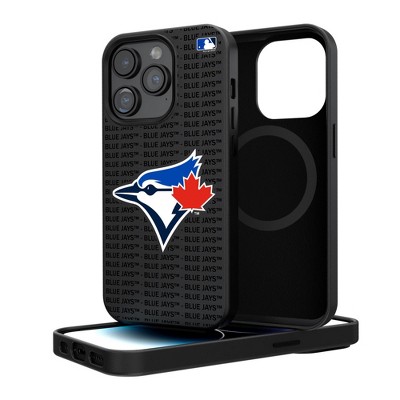 Keyscaper Toronto Blue Jays Text Backdrop Magnetic Phone Case For