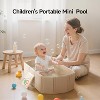 BabyBond Collapsible Baby Bathtub for Infants to Toddler, Portable Travel Baby Tub  with Non-Slip Base - 2 of 4