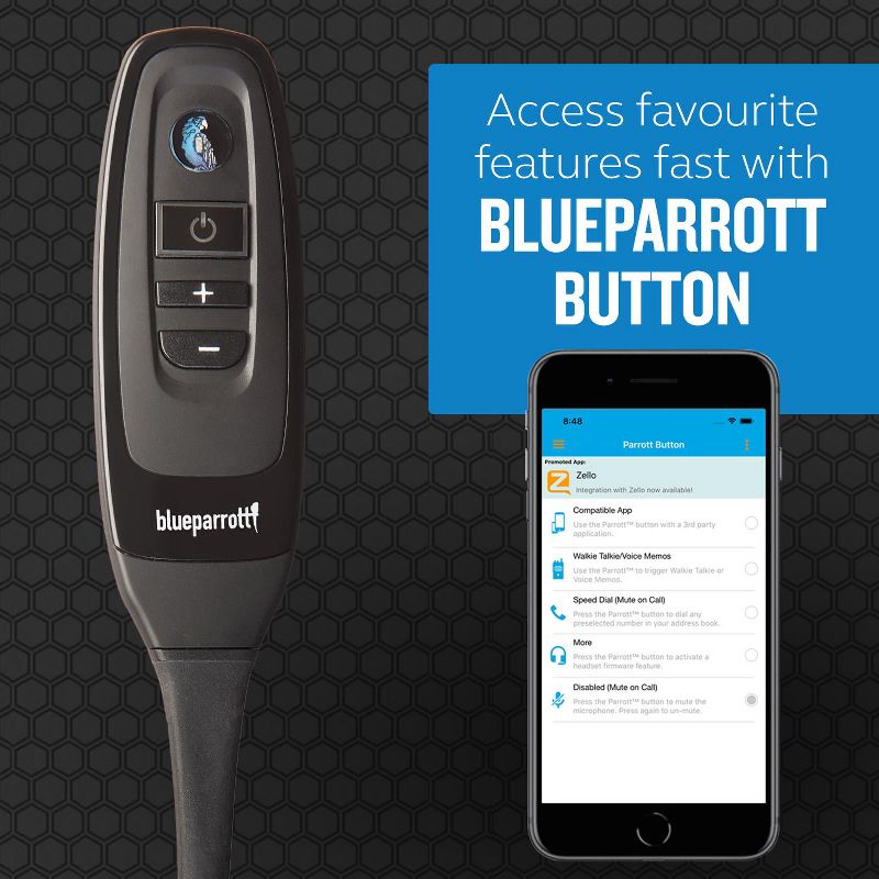 BlueParrott C400-XT Wireless Bluetooth Noise Cancelling Headset, 24hrs battery, 5 of 9