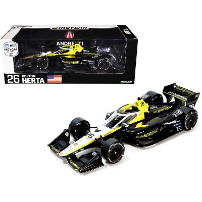 Dallara IndyCar #26 "Gainbridge" Andretti Autosport "NTT IndyCar Series" (2024) 1/18 Diecast Model Car by Greenlight
