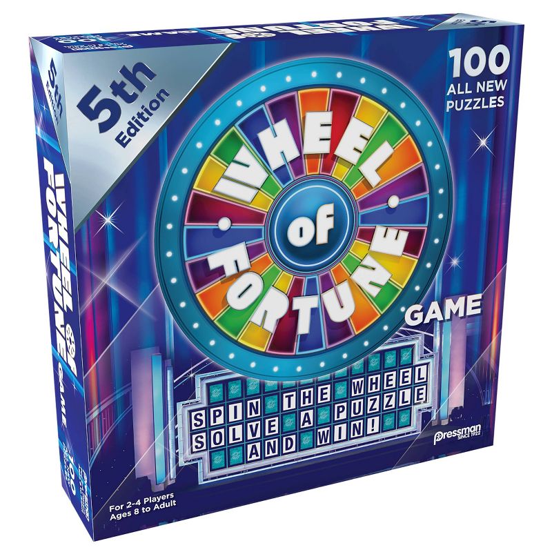 Pressman Wheel of Fortune 5th Edition Board Game, 4 of 8