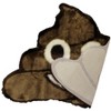 Walk on Me Faux Fur Super Soft Emoji Rug Tufted With Non-slip Backing Area Rug 26" - 3 of 4