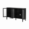 Bella Depot 58'' Storage Cabinet large size, 4 doors to the living and dining room - 4 of 4