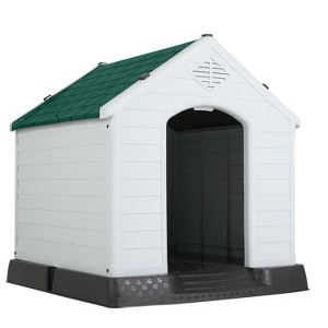 BestMassage Dog House Indoor & Outdoor Kennel with Weatherproof Puppy Shelter Pet Crate - 1 of 4