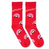 Crazy Socks, Funny Food, Snacks Candy Chips Themes, Assorted Prints, Crew, Large - 4 of 4