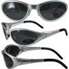 Global Vision Eyewear Venice Safety Motorcycle Glasses with Flash Mirror Lenses - 4 of 4