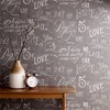 Chalk Board Grey Wallpaper - 2 of 4