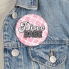 Big Dot of Happiness Disco Ball - 3 inch Groovy Hippie Bachelorette Party Badge - Pinback Buttons - Set of 8 - 3 of 4