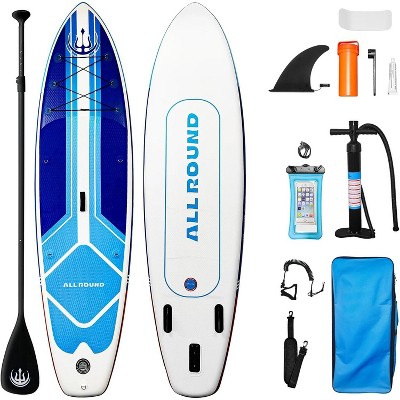 Nasitip 10'6" Inflatable Stand Up Paddle Board with Paddle & Accessories, Stable Non-Slip Deck, SUP for Adults & Youth