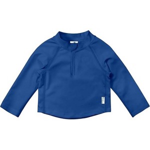 Green Sprouts Baby/Toddler Long Sleeve Zip Rashguard Shirt - 1 of 4