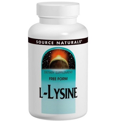 L-Lysine 500mg by Source Naturals, Inc.  -  100 Tablet
