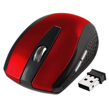 Insten USB 2.4G Wireless Mouse with 5 Buttons Compatible with Laptop, PC, Computer, MacBook Pro/Air & Gaming