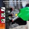 58 Gallon Portable Diesel Fuel Tank with 12v Electric Transfer Pump (10 GPM Flow), 13.1Ft Hose, Auto Nozzle & 360¡ã Swivel Connector - 4 of 4